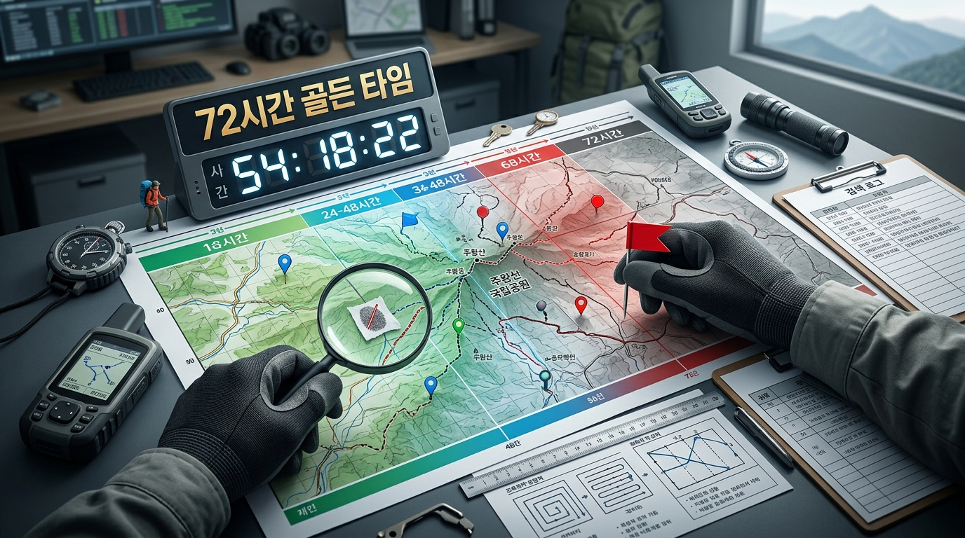3. 골든타임 72시간과 수색 작전의 현실