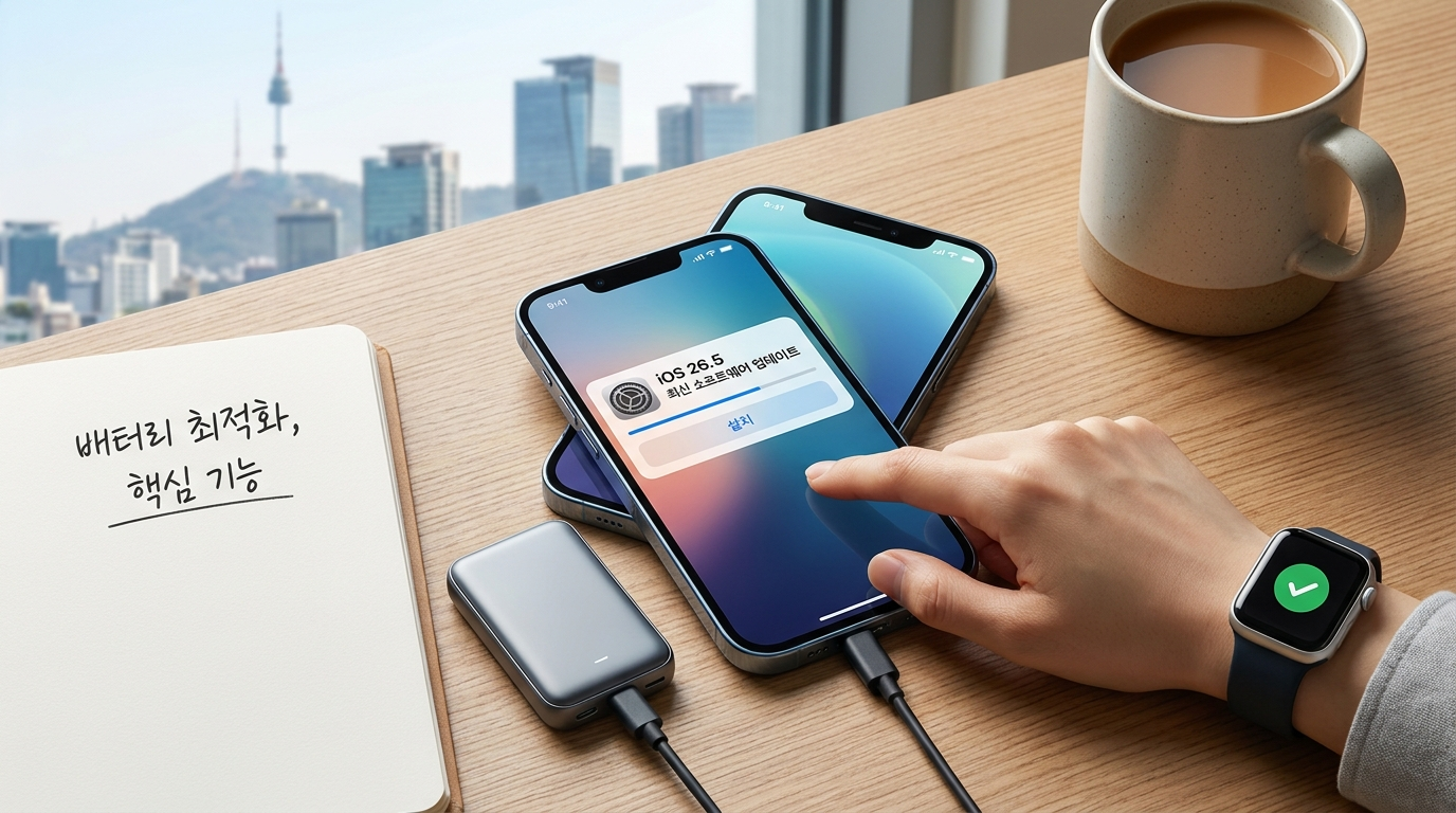 
    1. iOS 26.5 업데이트, 왜 지금 당장 해야 할까?
  