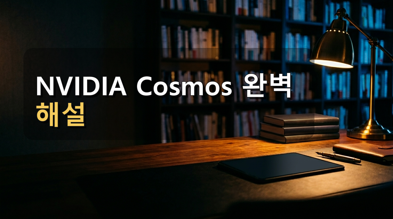 NVIDIA Cosmos 완벽 해설: 물리적 AI와 월드 모델이 만드는 새로운 비즈니스 패러다임