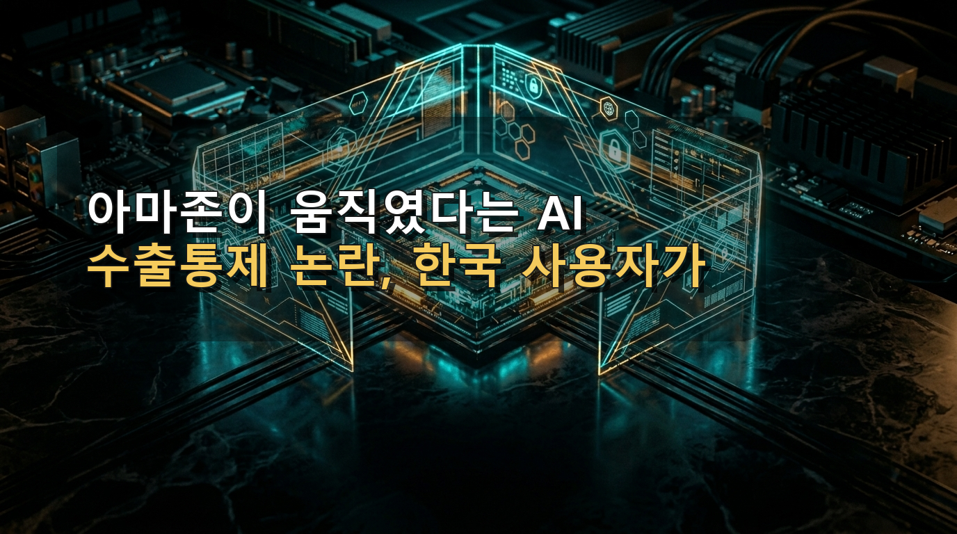 아마존이 움직였다는 AI 수출통제 논란, 한국 사용자가 알아야 할 핵심 정리